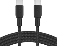 Belkin geflochtenes USB-C/USB-C Kabel 100W 2m schw. CAB014bt2MBK