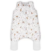 DOLCE SONNO Babyschlafsack mit Füßen - 2,5 TOG Ganzjahresschlafsack für Babys und Kinder - Babyschlafsack mit Beinen - 100% Baumwolle - Größe L