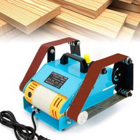 elektrická pásová bruska 220V Dvouosá pásová bruska Kotoučová bruska 950W