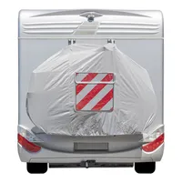 2in1 Warntafel Spanien UND Italien Aluminium 50x50cm reflektierend rot-weiß  Heckträger/Fahrradträger : : Auto & Motorrad