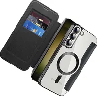 INF Skórzane etui na telefon z klapką magnetyczną do Samsunga Samsung Galaxy S23