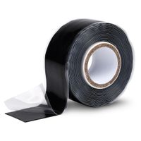 Isolierband/dichtband 3m Silikonband selbstverschweißend schwarz 25mm breit 