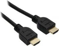 Goobay 31883 High Speed HDMI™ Kabel mit Ethernet, vergoldet, 1.5 m, Schwarz - HDMI™-Stecker (Typ A) > HDMI™-Stecker (Typ A)