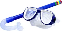 Blau Tauchset , Taucherbrille mit Schnorchel Goggles - Schwimmbrille Für Kinder von 4 bis 15 Jahren (UV-Schutz, Anti-Fog)