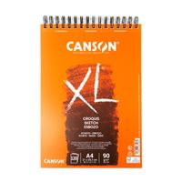 Canson skicár XL Croquis Sketch 120 listov A4 90g/m² krúžková väzba - 1 ks