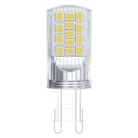 EMOS G9 LED Lampe, 4W Ersatz für 40W Glühbirne, Pin JC, Helligkeit 470 lm, Warmweiß 3000 Kelvin, 30000 h Lebensdauer