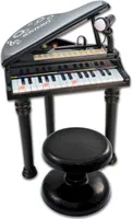 31Klávesové Elektronické Piano S Mikrofonem A Stoličkou
