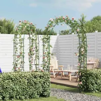 vidaXL 2x zahradní růže Archway Trellis Rose Column