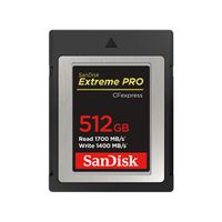 SanDisk SDCFE-512G-GN4NN - 512 GB - CFexpress - 1700 MB/s - 1400 MB/s - Schwarz