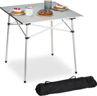 relaxdays Klapptisch Aluminium