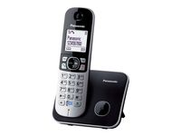 Panasonic KX-TG 6811 Strahlungsarmes Schnurlostelefon, Rufnummernanzeige, 18h Sprechzeit, 7 Tage Standby, Freisprechfunktion, DECT