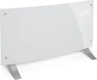 Klarstein Elektroheizung, Konvektor-Heizung Freistehend oder Wandmontage, Mobile Elektroheizung Energiesparend, Leise Heizung Elektrisch, Standgerät Heizkörper Elektrisch mit Thermostat, 2000 Watt