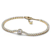 Pandora 569416C01 - Glitzerndes Halo-Tennisarmband - Länge des Armbands 20 cm
