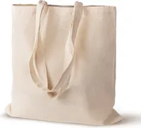 Allbag Trwała torba bawełniana, EKO torba miejska / na zakupy,  torba wielokrotnego użytku 38x42cm