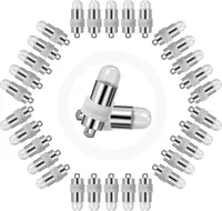 30 stück Mini LED Ballons Lichter(Warmweiß) Wasserdicht Beleuchtung für Papierlaterne Lampions Party Lampen Nachbildung Feier Beleuchtung