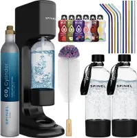 Vodní Plynovací Zařízení Na Souhlíkání Vody SPINELSODA Bubble on 2 Lahve + Příslušenství