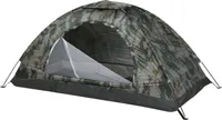 Campingzelte Backpacking Zelt Outdoor Camping Zelt Leichte Einzelperson Zelt für Outdoor Camping, Grün