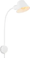 Posteľná lampa Posteľná lampa Otočná lampa na čítanie 1xE27 10W biela spálňa Briloner