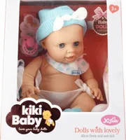 Babypuppe 38cm mit Zubehör