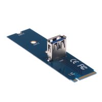 blau NGFF M.2 auf PCI-E X16 USB 3.0 Konverterkarte mit Schraubendreher