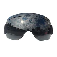 Skibrille Skibrille austauschbare Gläser rahmenlose Antibeschlag-Skibrille