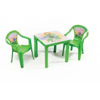detský stôl Jungle 46 cm zelený