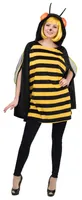 Cape Biene Honigbiene Kapuzen Überwurf Karneval Fasching Kostüm unisize