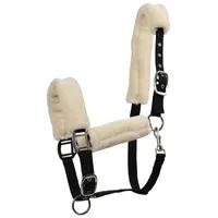 Waldhausen Halfter Fluffy Schwarz WB