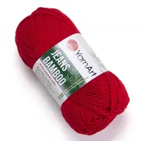 Yarn Art Jeans Bamboo 144 Red Strickgarn