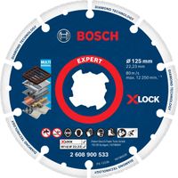 Bosch X-LOCK Dia Metalltrennsch. 125x22.23mm