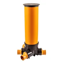 ScarMaxx KG Schacht Rohr Revisionsschacht - DN315/DN110 - 4x Reduktion 110, 1m