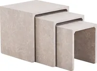 HOME DELUXE Couchtisch Beistelltisch 3er Set IRIMA|Sofatisch, Wohnzimmertisch, Satztisch