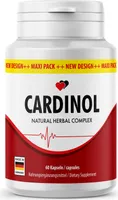 Cardinol Nahrungsergänzungsmittel mit Vitaminen, Hagebutten- pulver, Brennnesselblattpulver und Baldrianwurzelextrakt 1x