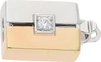 JuwelmaLux Perlenschließe 333/000 (8 Karat) Weiß- und Rotgold mit Zirkonia JL30-09-4170