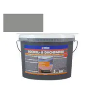 Wilckens Sockelfarbe, Dachfarbe 5 Liter Steingrau
