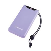 Intenso Powerbank F10000 PD Qualcomm Quick Charge 3.0 10000 mAh 1x USB Typ A und C OUT lila