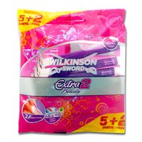 Wilkinson Extra 2 Beauty Einwegrasierer, 7er Pack