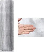 COSTWAY 7x7mm Aviary Wire Mesh 23 Gauge Metal Wire Mesh Rabbit Wire Welded Wire Fence Garden Fence 15m x 0,9m