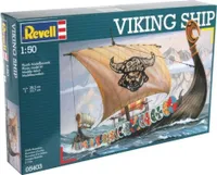 Revell 05403 Modellbausatz Schiff 1:50 - Viking Ship im Maßstab 1:50, Level 3, originalgetreue Nachbildung mit vielen Details, Segelschiff, 10 Jahre to 99 Jahre