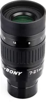 Svbony SV135 Okular teleskopowy 1,25 cala, okular zmiennoogniskowy 7-21 mm, okular teleskopowy z zoomem FMC Zielona folia do akcesoriów teleskopowych
