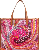 Oilily Schultertasche Sheilas Shopper Decadent Chocolate bunt
