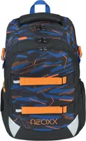 neoxx Schulrucksack mit Laptopfach Active Pro School Backpack Streetlight Runner blau