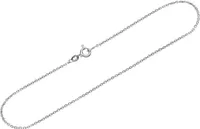 Fusskette 925 Sterling Silber 26cm Ankerkette 4 fach diamantiert Damen Armkette