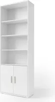 Office Line Kombischrank 6OH 79 cm Weiß