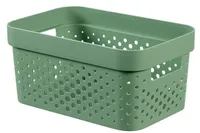 Curver Unibox Classique boîte L - 30L - 43x35x23,5cm - Argent