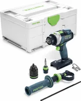 Festool TPC 18/4 I-Basic Quadrive akumulatorowa wiertarka udarowa solo z walizką, 575604