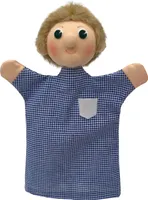 Handpuppe Vater 26 cm Blau, 22894A
