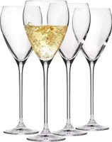 KROSNO Perla Poháre na Biele Víno, Sada 4, 280 ml