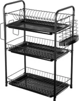 3-Stufen Geschirrtrockner Geschirrabtropfer 48X24X52 Cm Brunbeste Bb-3413