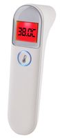 Grundig Fieberthermometer - Infrarot - Temperaturmessgerät über Ohr oder Stirn - Schnell, Genau und Zuverlässig - Weiß
